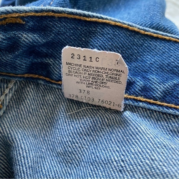 Levi's Men's Blue Relaxed Straight Leg Jeans Size 38x30 - Picture 4 of 7